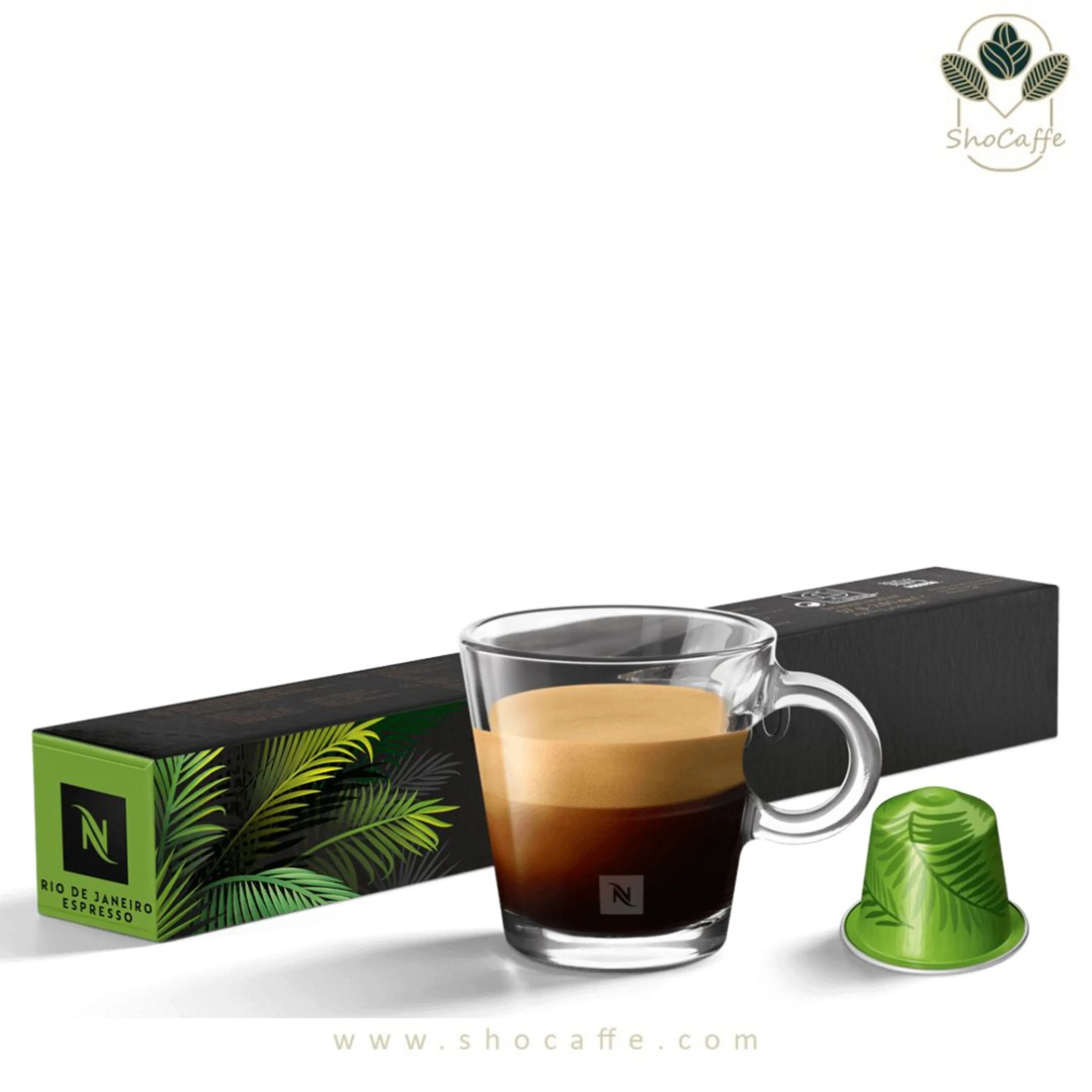 کپسول قهوه نسپرسو مدل ریو دو ژانیرو Rio De Janeiro